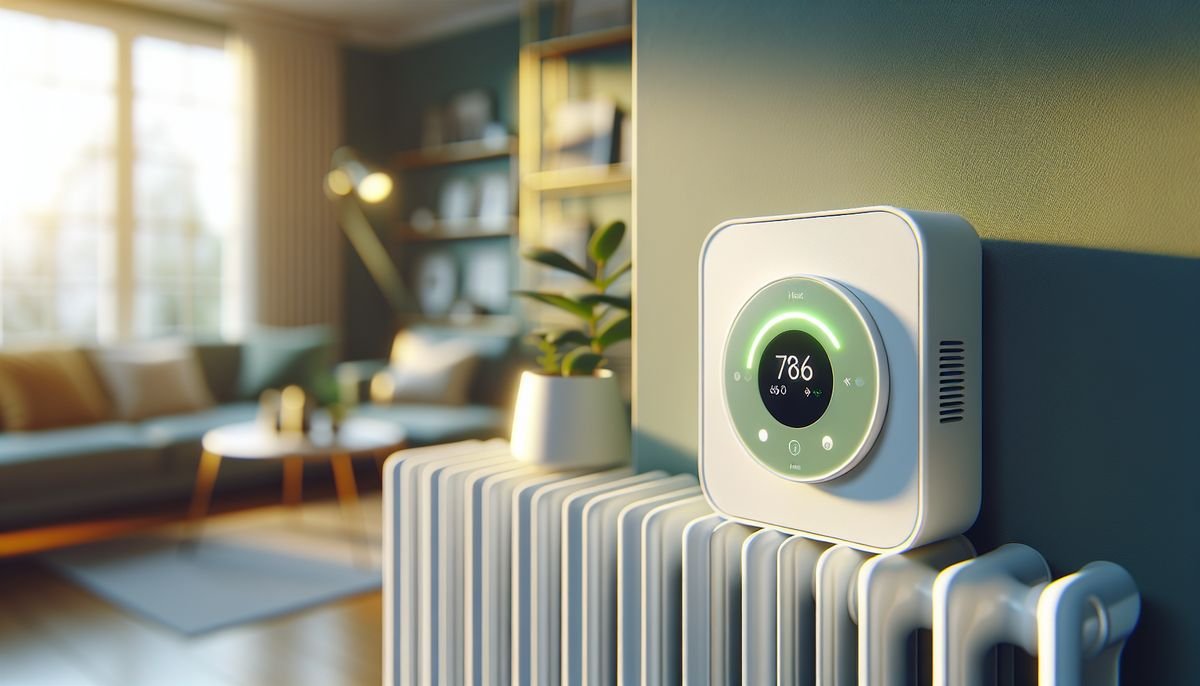 Heizkostenverteiler an Heizkörper — dumpro Heizkostenabrechnung